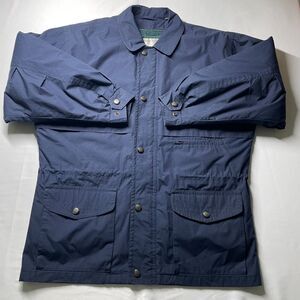 London Fog Limited Edition Jacket Mens L Navy Blue Field Coat Zip Out Liner